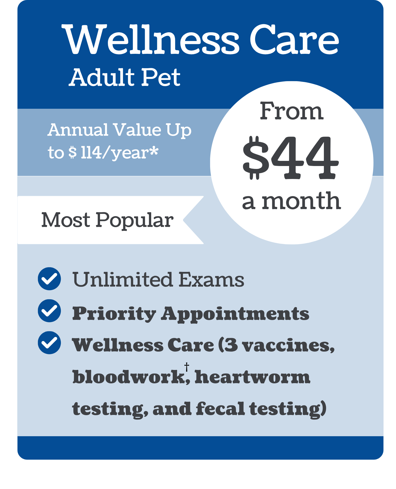 Mayfair VIPet Plan_pricing_Wellness